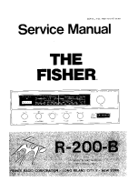 Fisher R-200-B - Service Manual